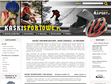 Tablet Screenshot of kaskisportowe.pl